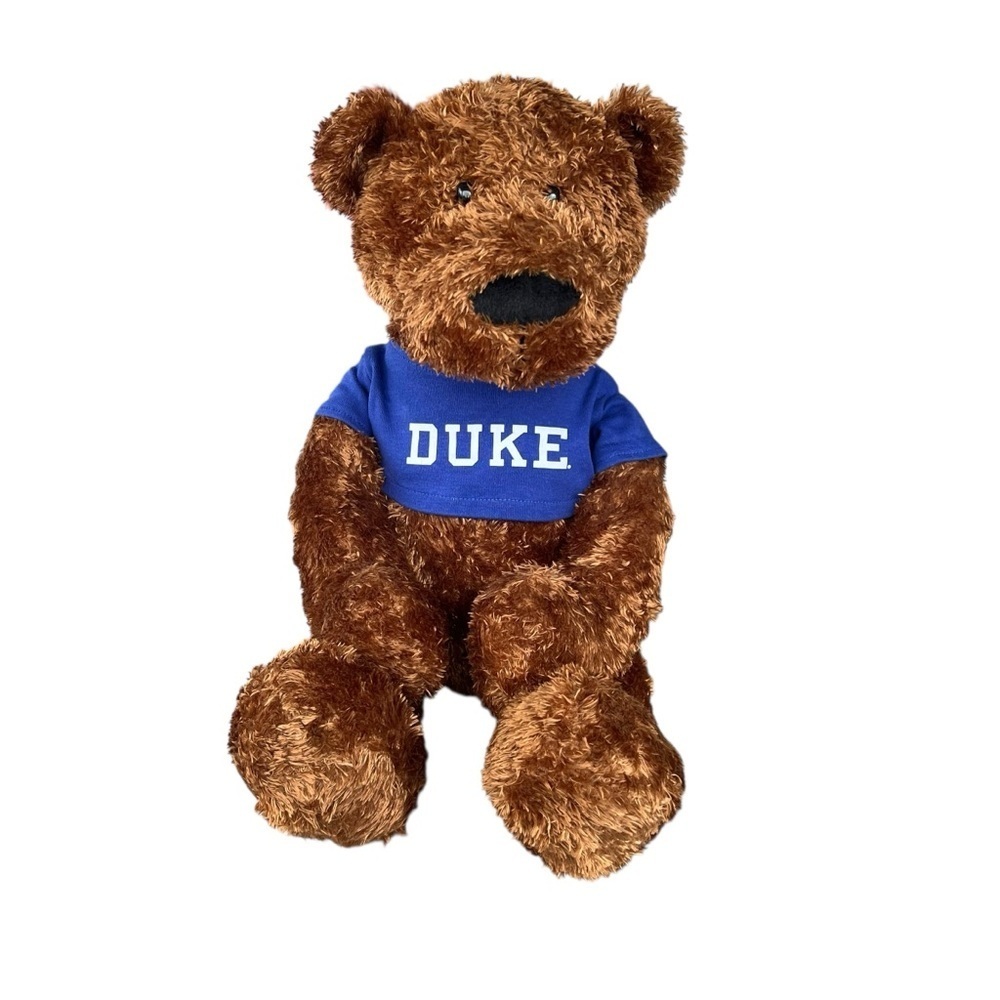 Y2K GUND Charlie Bear 984 Duke University Floppy Collegiate Plush 25” Nice!